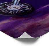 Poster Biker Babe (Hoek)