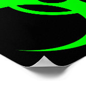 Poster biogevaarlijk (Hoek)