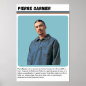 Poster Biography Pierre Garnier - Star Academy (Voorkant)