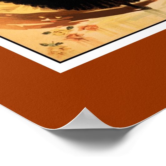 Poster  bioscoop twee dansers (Hoek)