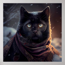Poster Black Cat