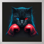 Poster Black Cat (Voorkant)