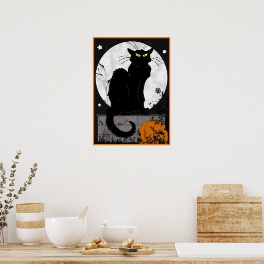 poster "Black Cat" (Keuken)