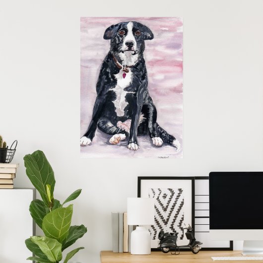 poster "Black Dog" (Thuiskantoor)