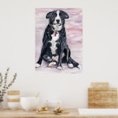 poster "Black Dog" (Keuken)