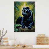 Poster | Black Panther | Kunst (Keuken)