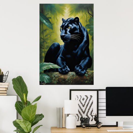 Poster | Black Panther | Kunst (Thuiskantoor)