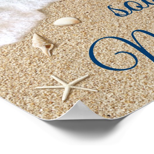 Poster Blauwe Kisses (Hoek)