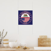 poster (blauwe versie) (Keuken)