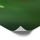 Poster blauwe vlinder (Hoek)