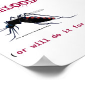 Poster Bloedmuggen (Hoek)