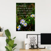 Poster bloemen (Thuiskantoor)