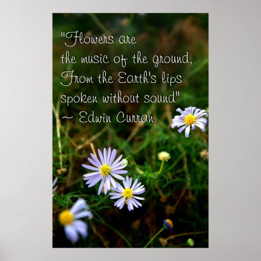 Poster bloemen (Voorkant)