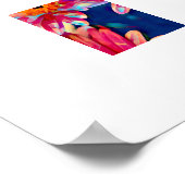 Poster bloemen (Hoek)