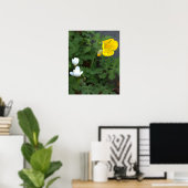 Poster bloemen (Thuiskantoor)
