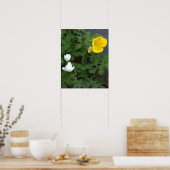 Poster bloemen (Keuken)