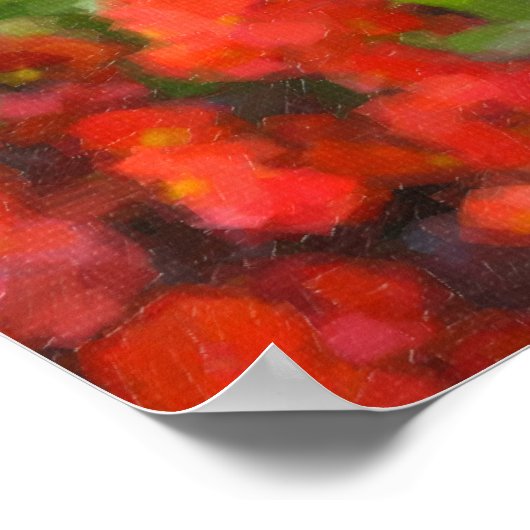 Poster bloemen (Hoek)