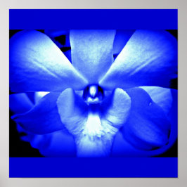 Poster-bloemen-Geschilderde Bloemen 13 Poster