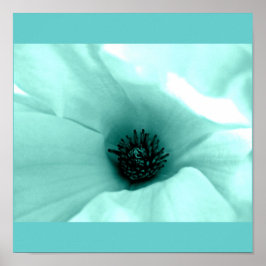 Poster-bloemen-Geschilderde Bloemen 4 Poster