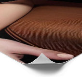 Poster - Blondine AI Gegenereerde Vrouw Marilyn Lo (Hoek)