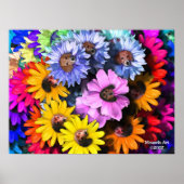 Poster Blooming Beagles (Voorkant)