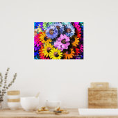 Poster Blooming Beagles (Keuken)