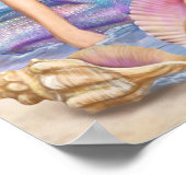 Poster Blue Mermaid (Hoek)