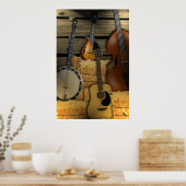 Poster Bluegrass Instruments (Keuken)