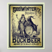  Poster Bock Beer 16 x 20 (Voorkant)