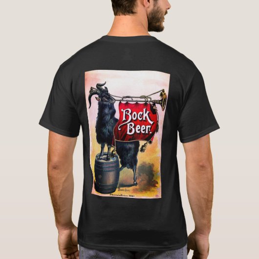  Poster Bock Beer T-shirt (Achterkant)