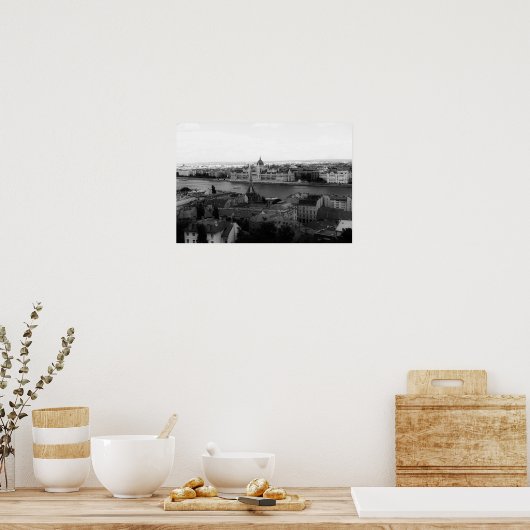 Poster Boedapest (Keuken)