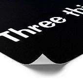 Poster Boeddha citeert over waarheid (Hoek)