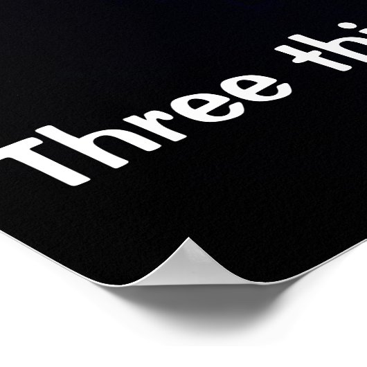 Poster Boeddha citeert over waarheid (Hoek)