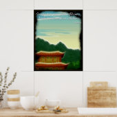 Poster Boeddha Fortune Quote (Keuken)