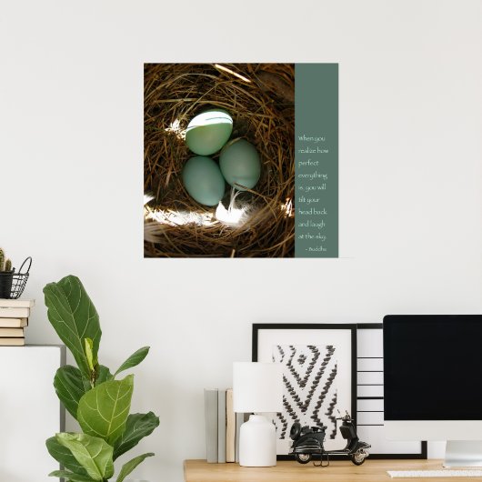 Poster Boeddha Quote (Thuiskantoor)