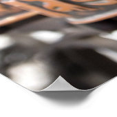 Poster boeddhisgebed wielen (Hoek)
