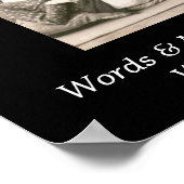 poster boekenboekwinkel - weesbui van west virgini (Hoek)