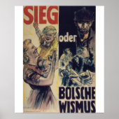 Poster Bolshevism Propaganda (Voorkant)