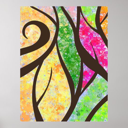 Poster bomen (Voorkant)