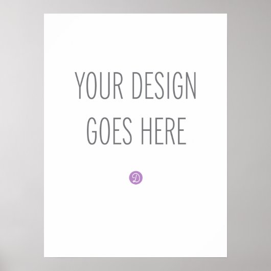 Poster Bord Afdrukken (18"x24") (Voorkant)