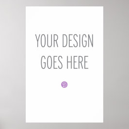 Poster Borddrukwerk (61x91 cm)