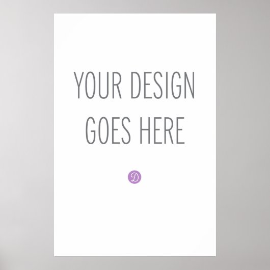 Poster Borddrukwerk (61x91 cm) (Voorkant)