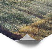 Poster bos van bomen (Hoek)