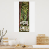Poster - Bosbomen (Keuken)