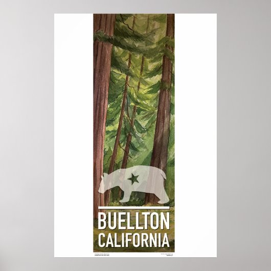 Poster - Bosbomen (Voorkant)