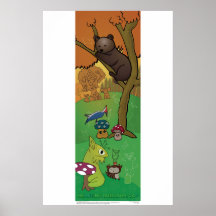 Poster - Bosburenaren