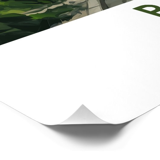 Poster Bosnia en Bosnië (Hoek)