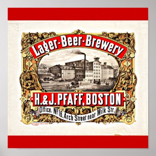Poster- Boston Artwork-43 Poster (Voorkant)