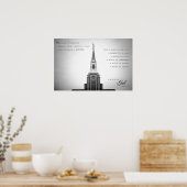 Poster - Boston Massachusetts LDS Temple 2 (Keuken)