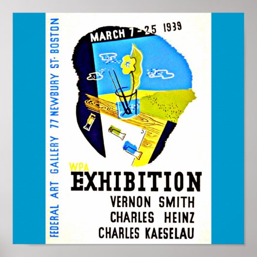 Poster-Boston WPA-20 Poster (Voorkant)